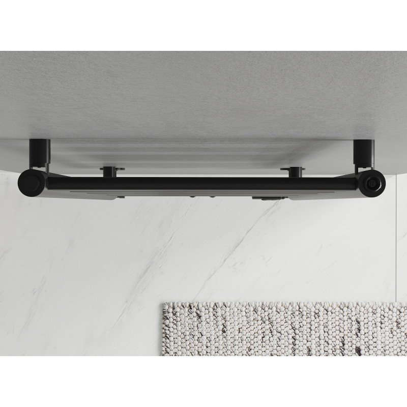 Mexen Yodo vonios radiatorius 1200 x 500 mm, 382 W, juodas - W113-1200-500-00-70