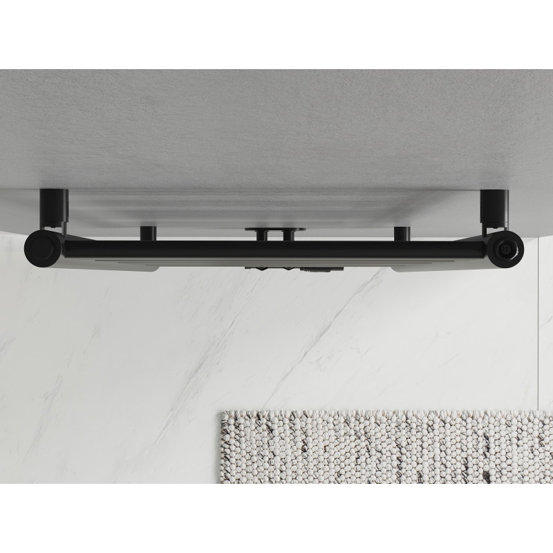Mexen Yodo radiatorius vonios kambariui 1200 x 500 mm, 382 W, juodas - W113-1200-500-00-70