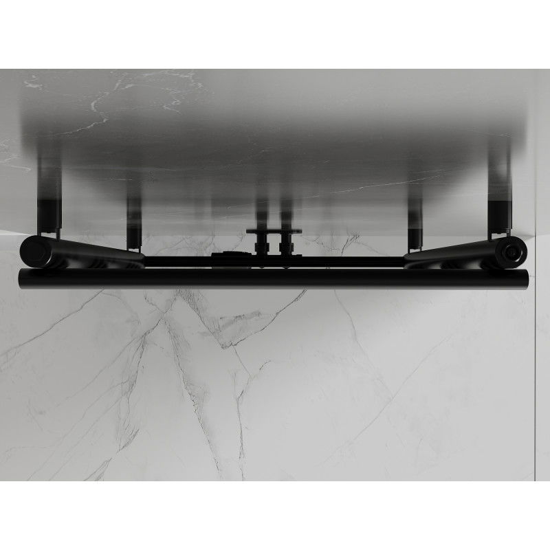 Mexen Jowisz vonios radiatorius 1200 x 600 mm, 594 W, juodas - W107-1200-600-00-70