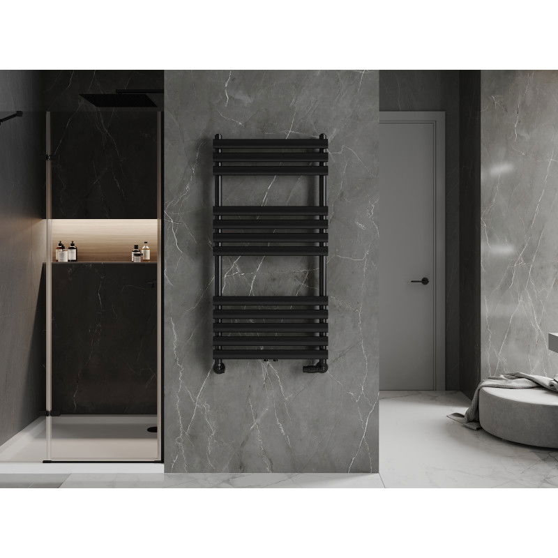 Mexen Jowisz vonios radiatorius 1200 x 600 mm, 594 W, juodas - W107-1200-600-00-70