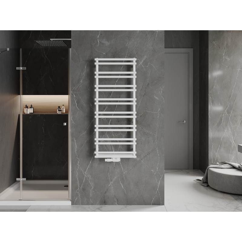 Mexen Saturn vonios radiatorių 1200 x 500 mm, 409 W, baltas - W108-1200-500-00-20