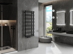 Mexen Saturn vonios radiatorių 1200 x 500 mm, 409 W, juodas - W108-1200-500-00-70