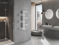 Mexen Jari vonios kambario dekoratyvinis radiatorius 1005 x 550 mm, 339 W, baltas - W115-1005-550-00-20