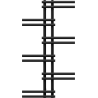 Mexen Jari dekoratyvinis vonios radiatorius 1005 x 550 mm, 339 W, juodas - W115-1005-550-00-70