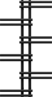 Mexen Jari dekoratyvinis vonios radiatorius 1005 x 550 mm, 339 W, juodas - W115-1005-550-00-70