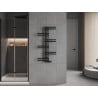Mexen Jari dekoratyvinis vonios kambario radiatorius 1005 x 550 mm, 339 W, juodas - W115-1005-550-00-70