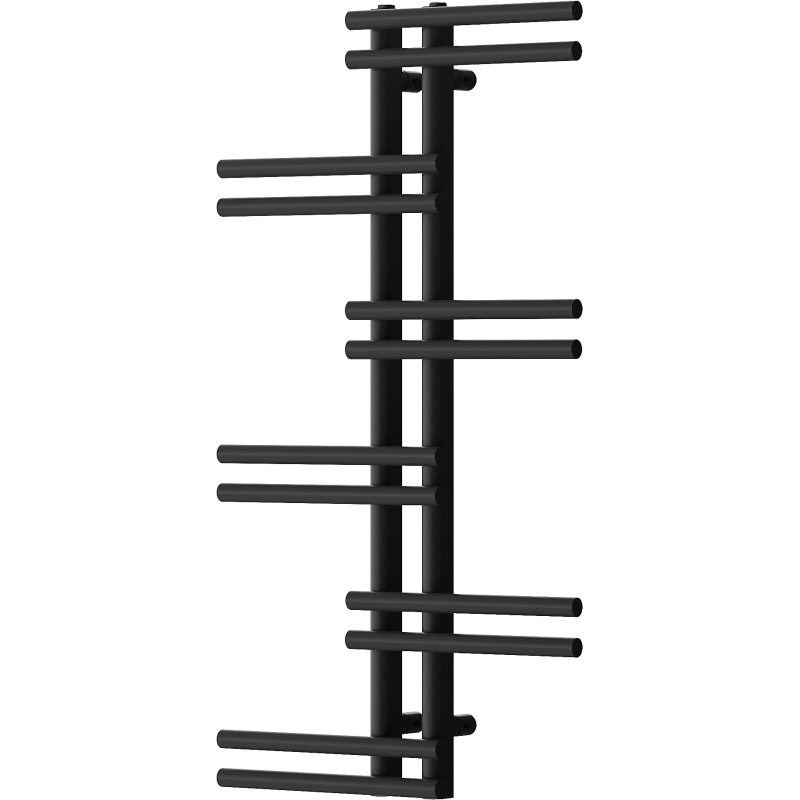 Mexen Jari dekoratyvinis vonios kambario radiatorius 1005 x 550 mm, 339 W, juodas - W115-1005-550-00-70