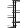 Mexen Jari dekoratyvinis vonios radiatorius 1005 x 550 mm, 339 W, juodas - W115-1005-550-00-70