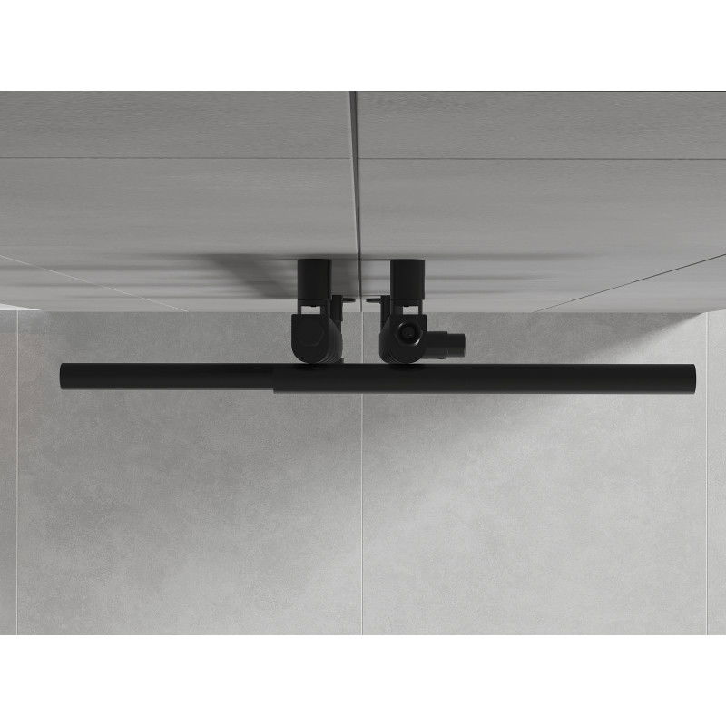 Mexen Jari dekoratyvinis vonios kambario radiatorius 1005 x 550 mm, 339 W, juodas - W115-1005-550-00-70