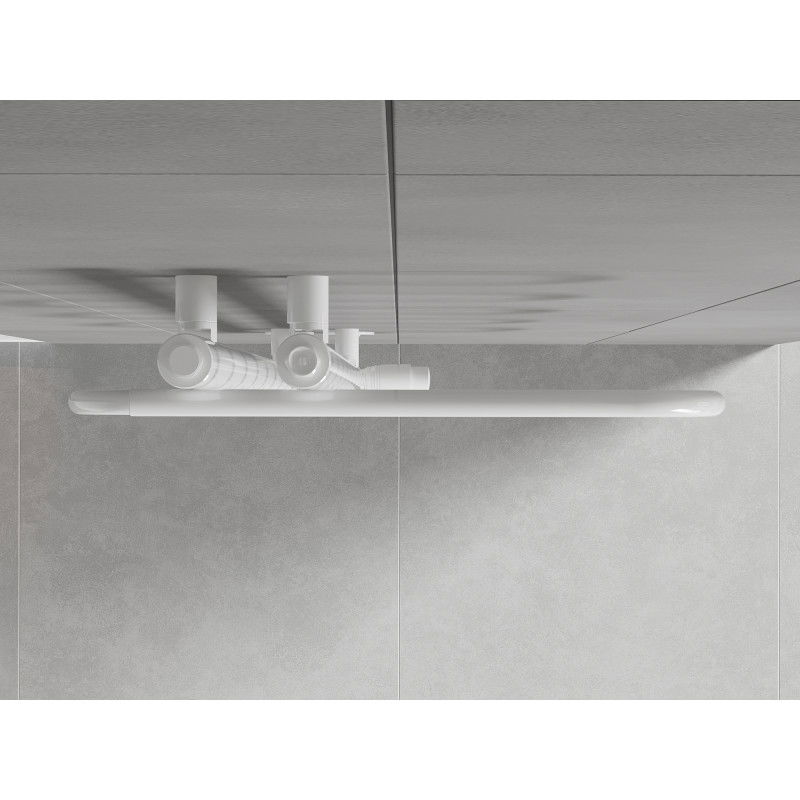 Mexen Kiso dekoratyvinis vonios radiatorius 1250 x 500 mm, 256 W, baltas - W114-1250-500-00-20