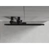 Mexen Kiso vonios radiatoriaus 1250 x 500 mm, 256 W, juodas - W114-1250-500-00-70
