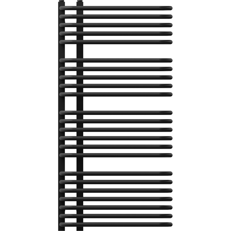 Mexen Amor vonios šildytuvas 1000 x 500 mm, 809 W, juodas - W120-1000-500-00-70