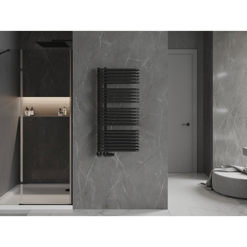 Mexen Amor vonios šildytuvas 1000 x 500 mm, 809 W, juodas - W120-1000-500-00-70