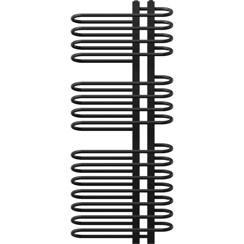 Mexen Ops vonios radiatorių 1300 x 550 mm, 694 W, juodas - W122-1300-550-00-70