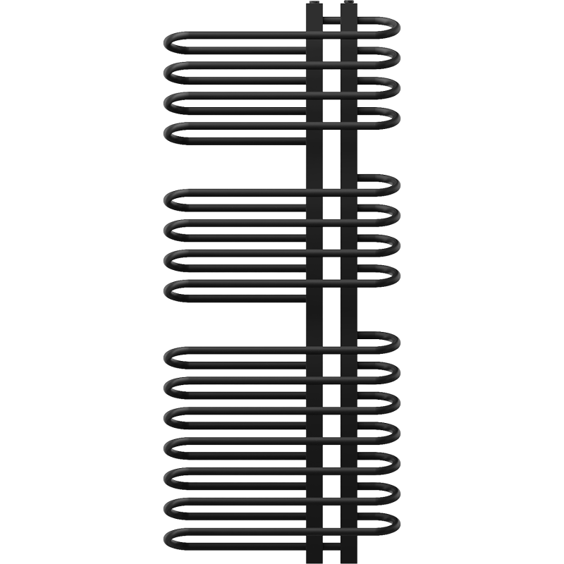 Mexen Ops vonios radiatorius 1300 x 550 mm, 694 W, juodas - W122-1300-550-00-70