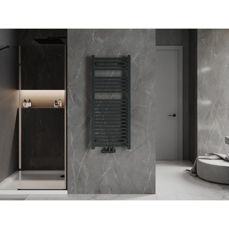 Mexen Pluton vonios kambario radiatorius 1200 x 500 mm, 625 W, antracitas - W106-1200-500-00-66