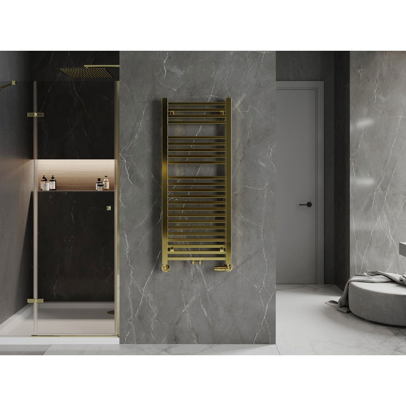 Mexen Pluton vonios kambario radiatorius 1200 x 500 mm, 493 W, auksinis - W106-1200-500-00-50