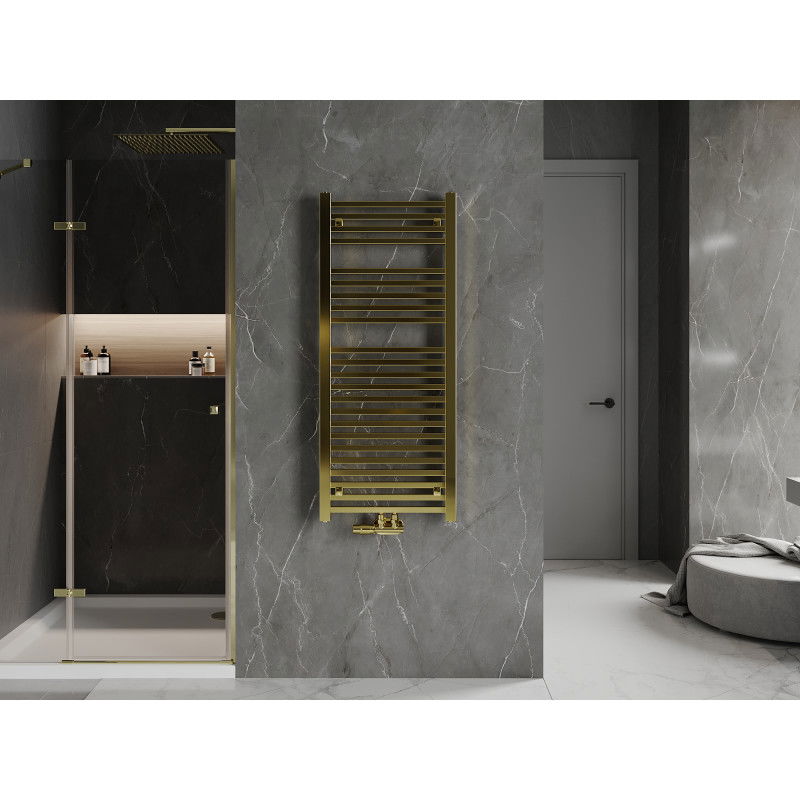 Mexen Pluton vonios kambario radiatorius 1200 x 500 mm, 493 W, auksinis - W106-1200-500-00-50