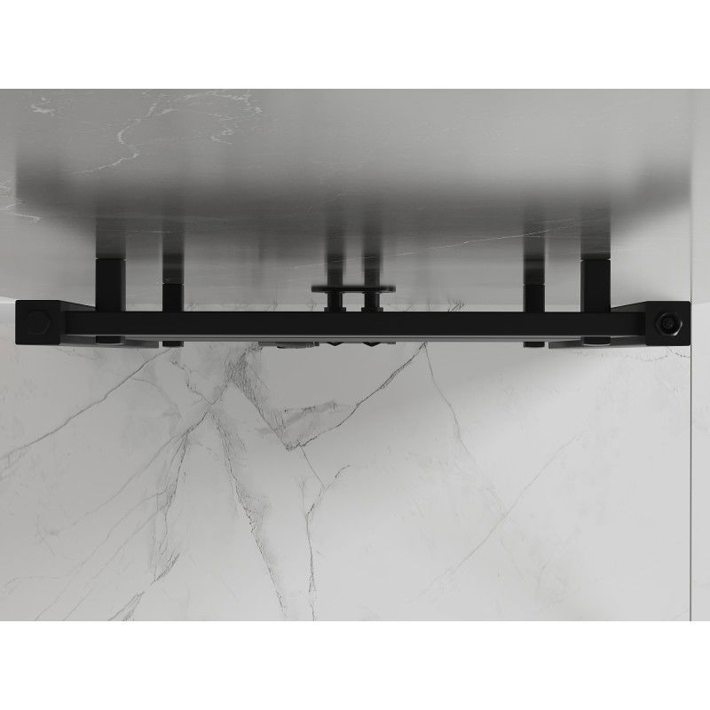 Mexen Pluton vonios kambario radiatorius 800 x 600 mm, 476 W, juodas - W106-0800-600-00-70