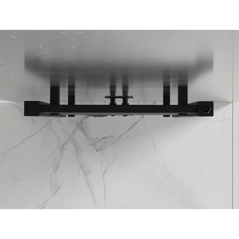 Mexen Pluton vonios kambario radiatorius 800 x 500 mm, 410 W, juodas - W106-0800-500-00-70