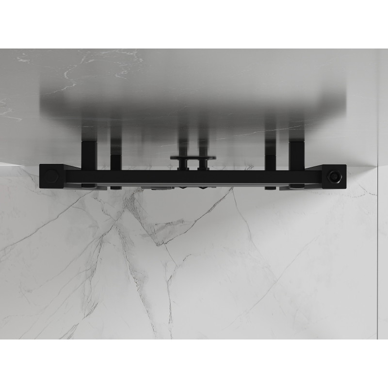 Mexen Pluton vonios radiatorius 1700 x 500 mm, 855 W, juodas - W106-1700-500-00-70