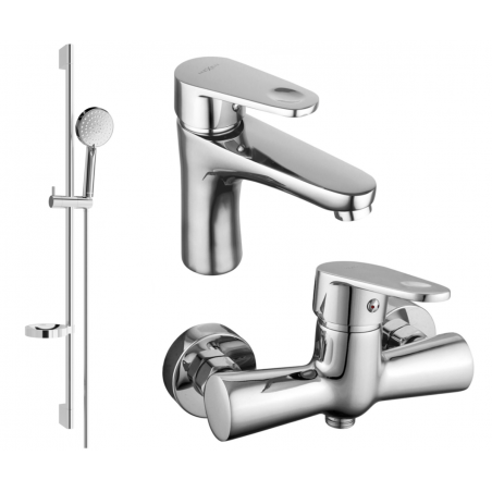 Mexen Kama DS75 dušo komplektas, chromas - 72504DS75-00