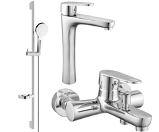 Mexen Kama DS05 vonios komplektas, chromas - 72513DS05-00