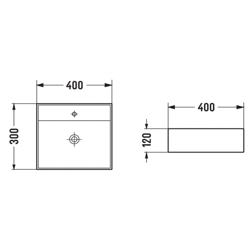 Mexen Mini praustuvas 40 x 30 cm, šviesiai pilkas matinė - 21094061