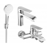 Mexen Pecos R05 vonios rinkinys, chromas - 72703R05-00