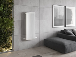 Mexen Aurora dekoratyvinis radiatorius 1200 x 450 mm, 917 W, baltas - W212-1200-450-00-20