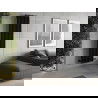 Mexen Aurora dekoratyvinis radiatorius 1800 x 450 mm, 1347 W, Juoda - W212-1800-450-00-70