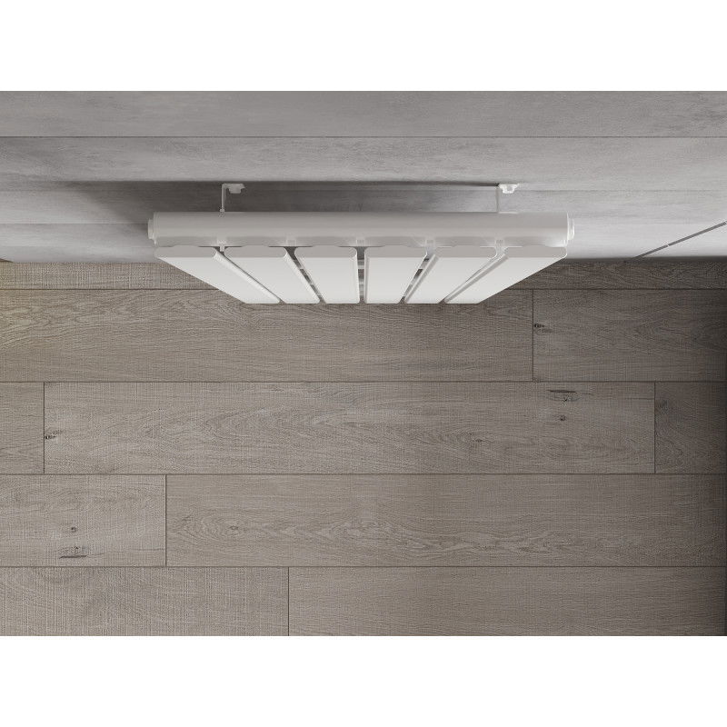 Mexen Boston dekoratyvinis radiatorius 1800 x 452 mm, 888 W, baltas - W213-1800-452-00-20