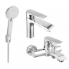 Mexen Pecos R40 vonios komplektas, chromas - 72703R40-00