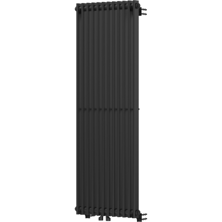 Mexen Kansas dekoratyvinis radiatorius 1200 x 420 mm, 975 W, Juoda - W204-1200-420-00-70
