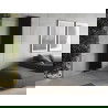 Mexen Kansas dekoratyvinis radiatorius 1800 x 420 mm, 1441 W, Juoda - W204-1800-420-00-70
