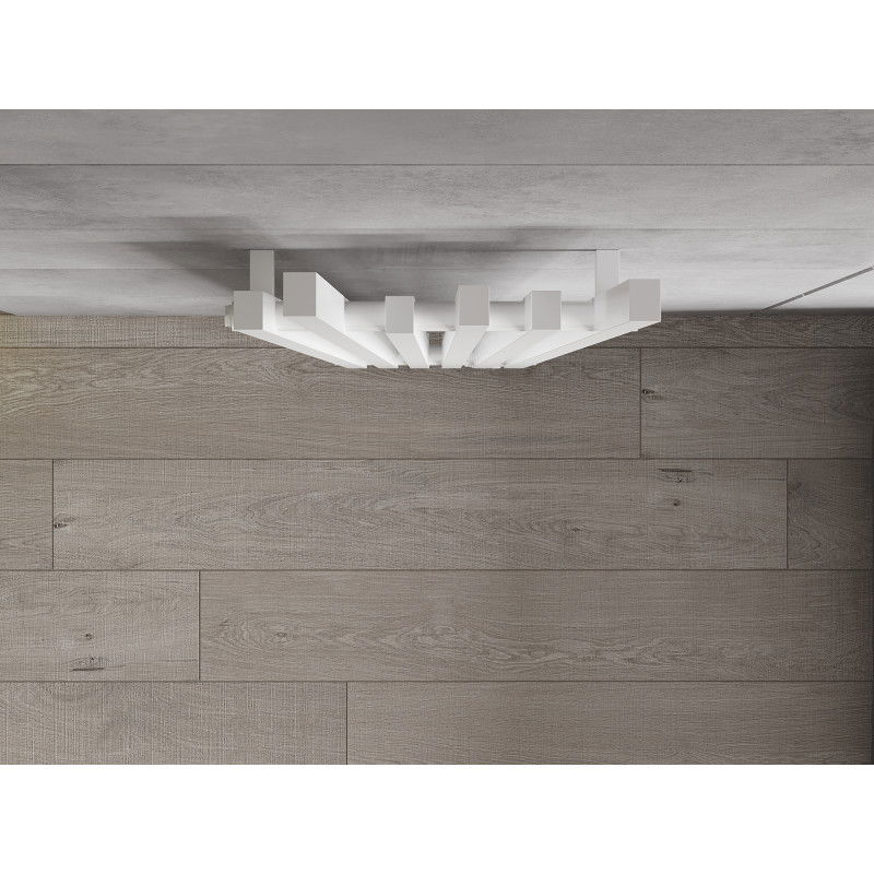 Mexen Omaha dekoratyvinis radiatorius 1800 x 420 mm, 655 W, baltas - W208-1800-420-00-20