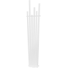 Mexen Omaha dekoratyvinis radiatorių 1800 x 420 mm, 655 W, baltas - W208-1800-420-00-20