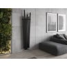 Mexen Omaha dekoro radiatorius 1800 x 420 mm, 655 W, juodas - W208-1800-420-00-70