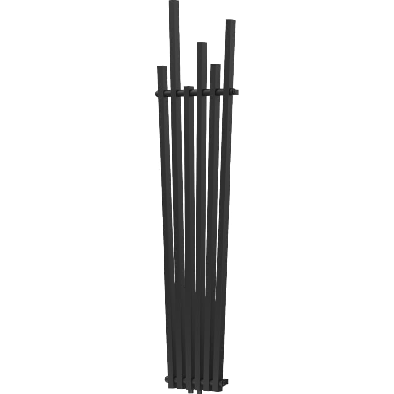 Mexen Omaha dekoro radiatorius 1800 x 420 mm, 655 W, juodas - W208-1800-420-00-70