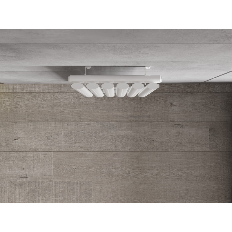 Mexen Oregon dekoratyvinis radiatorius 1200 x 360 mm, 417 W, baltas - W202-1200-350-00-20