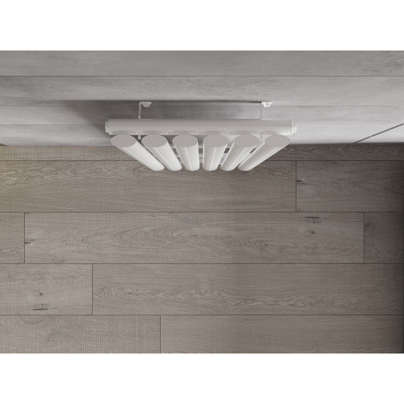 Mexen Oregon dekoratyvinis radiatorius 1800 x 360 mm, 604 W, balta - W202-1800-350-00-20