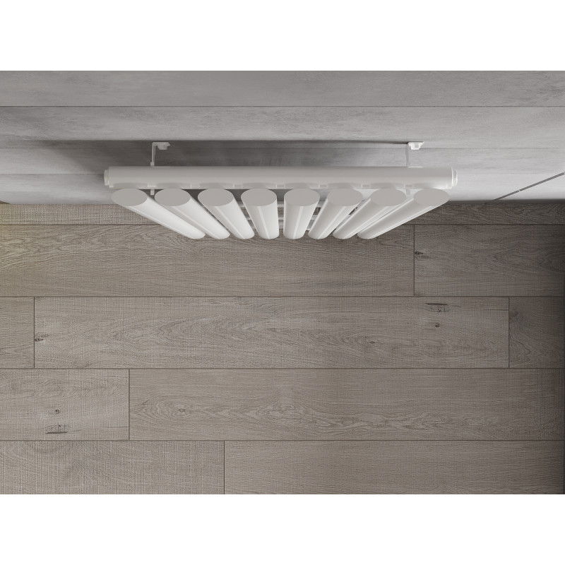 Mexen Oregon dekoratyvinis radiatorius 1800 x 480 mm, 805 W, baltas - W202-1800-490-00-20