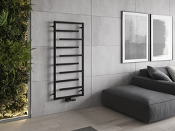 Mexen Orlando dekoratyvinis radiatorius 1380 x 600 mm, 499 W, Juoda - W207-1380-600-00-70
