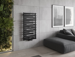 Mexen Provo dekoratyvinis radiatorius 1125 x 600 mm, 799 W, Juoda - W209-1125-600-00-70