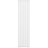 Dekoratyvinis radiatorius Mexen Texas 1800 x 460 mm, 965 W, baltas - W203-1800-460-00-20