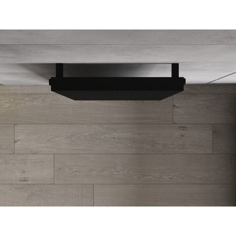 Mexen Topeka dekoratyvinis radiatorius 1400 x 480 mm, 950 W, juodas - W210-1400-480-00-70