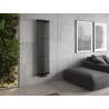 Mexen Tulsa dekoratyvinis radiatorius 1600 x 420 mm, 613 W, juodas - W219-1600-420-00-70
