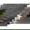 Mexen Provo dekoratyvinis radiatorius 1125 x 600 mm, 799 W, juodas - W209-1125-600-00-70