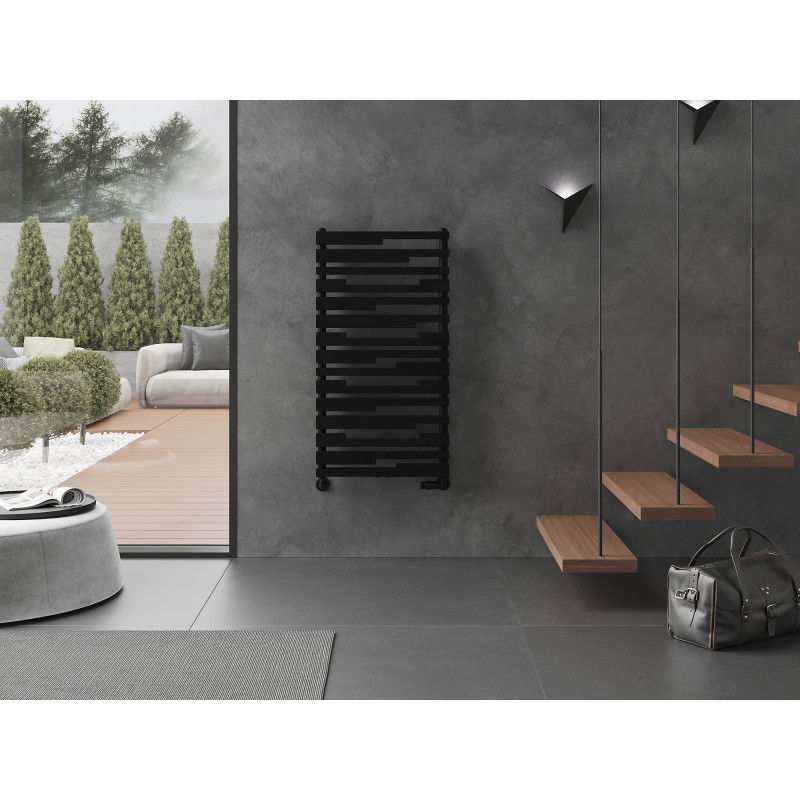 Mexen Provo dekoratyvinis radiatorius 1125 x 600 mm, 799 W, juodas - W209-1125-600-00-70