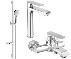 Mexen Pecos DS75 vonios komplektas, chromas - 72713DS75-00